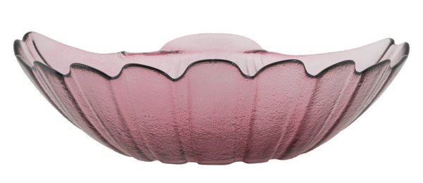 Svuota Tasche Shell Bordeaux Ø32x10 cm Vetro prezzo