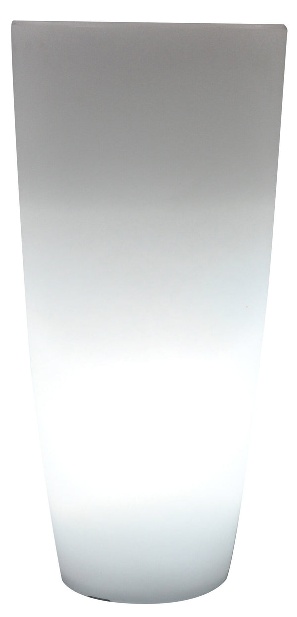 Vaso Luminoso Tondo Ø33x70 cm Bauer Home Light Ghiaccio e Bianco prezzo