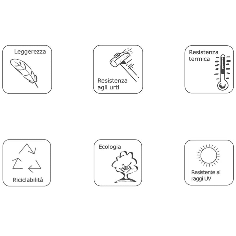 Vaso Ovale 50x20x30,5cm in Polietilene Vanossi Clio Bag Corda Avana-4