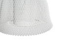 Paralume da Soffitto Net Ø31x33 cm Metallo Bianco-3