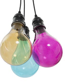 Lampadario Oklahoma 3 Luci Ø25x135 Vetro Ø3,5 cm Metallo e Vetro-3