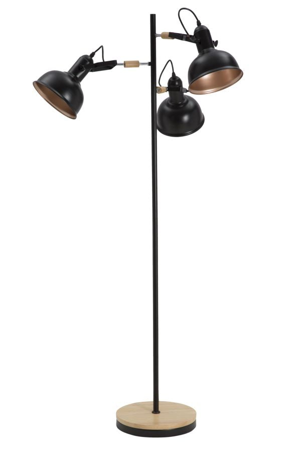 acquista Lampada da Terra Cups Nero Ø75x141,5 cm Metallo Nero