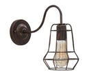 Lampada da Muro Industry 33x15x27,5 cm in Ferro-1