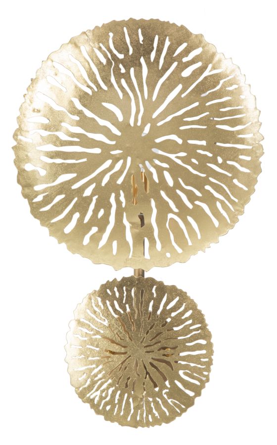 acquista Lampada da Muro Simple Glam 28,5x8x46 cm in Ferro Oro