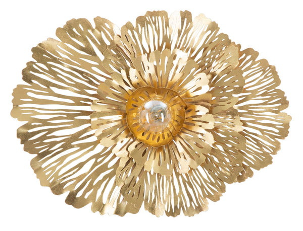 Lampada da Muro Ibis 56,5x12x42,5 cm in Ferro Oro prezzo