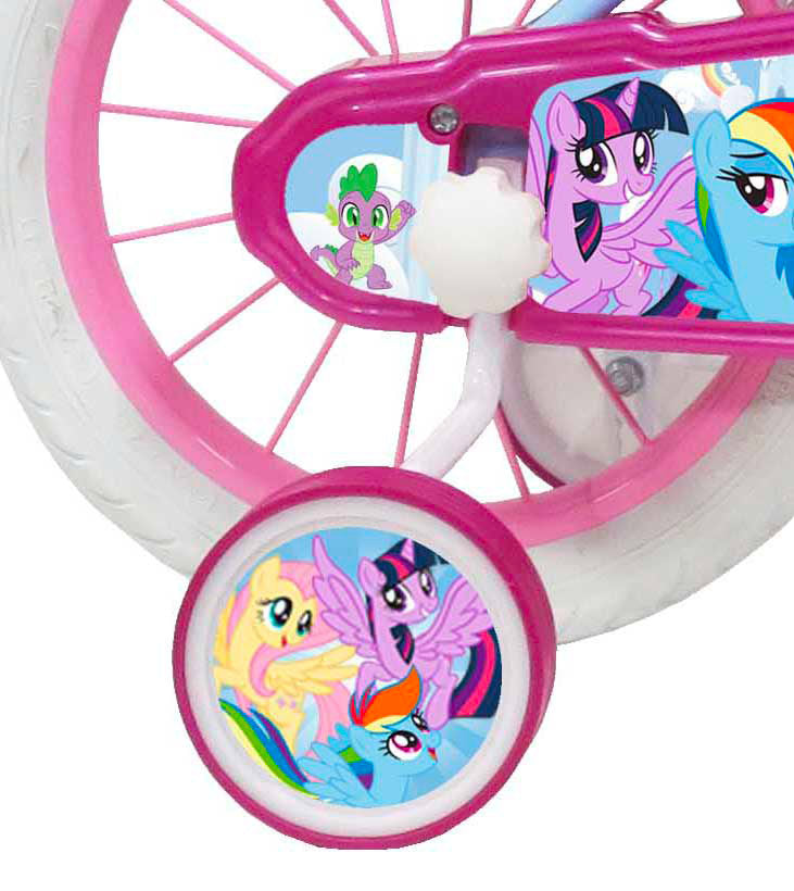 Bicicletta per Bambina 14” 2 Freni My Little Pony Azzurra-2