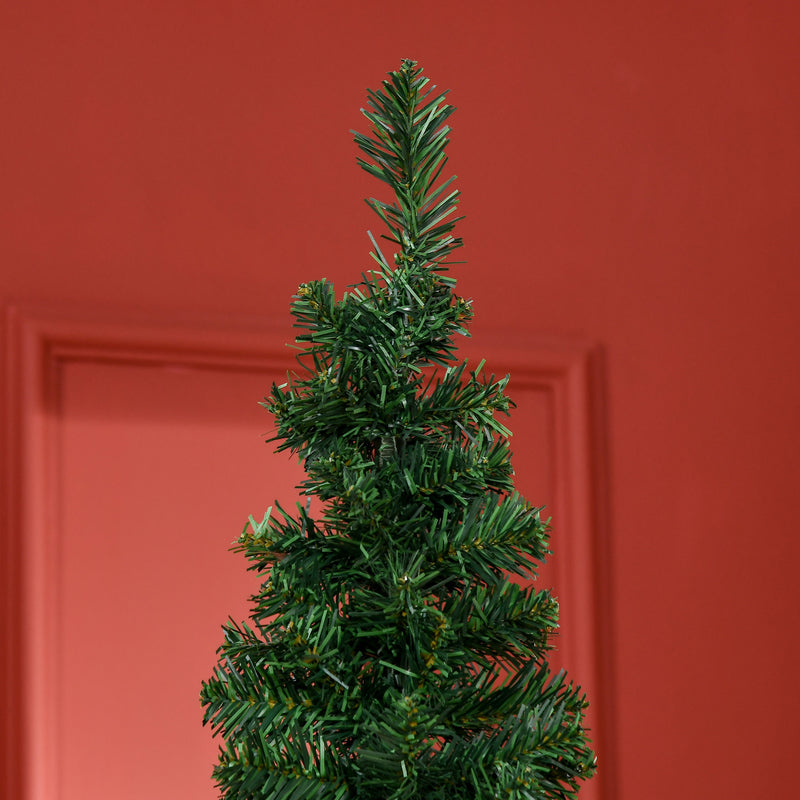 Albero di Natale Artificiale 210 cm 631 Rami Folti Verde -8