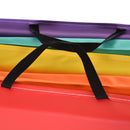 Tappetino Fitness Pieghevole 195x76x3 cm in EPE e PVC    Multicolore-8