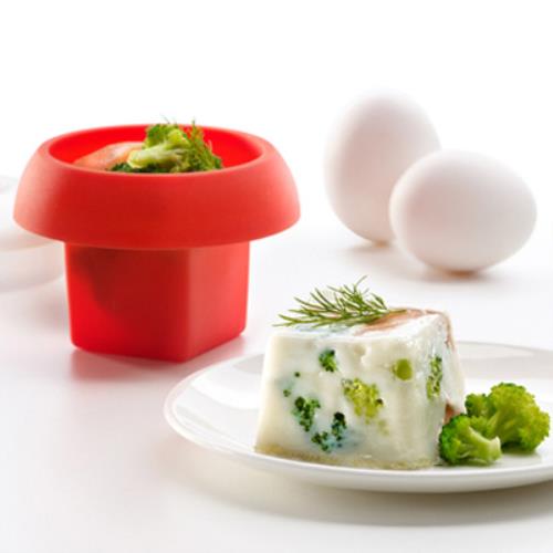 Ovo Stampo in Silicone a Forma Quadrata per Cuocere Uova in Microonde o a Bagnomaria Lekue online