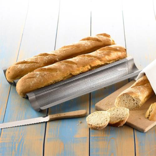 LEHRMANN Teglia perforata con rivestimento antiaderente (42,5 ......: Teglie Antiaderenti Da Forno