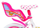 Bicicletta per Bambina 14" 2 Freni  Unicorno Bianca/Rosa-5