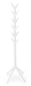 Appendiabiti 60x60x169 cm Daiki in Legno Bianco-1