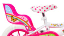 Bicicletta per Bambina 12" 1 Freno Gomme in EVA Unicorno Bianca/Rosa-5