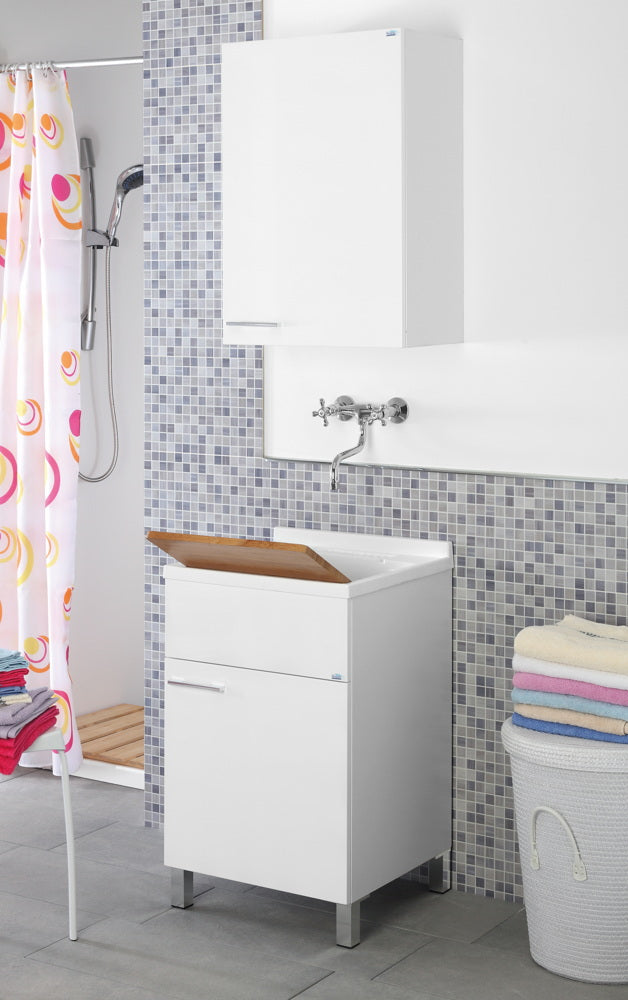 Pensile 45Cm Bianco Laccato-1