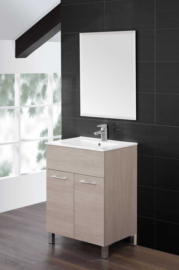 Mobile da Bagno Composizione Rovere Chiaro 60Cm prezzo