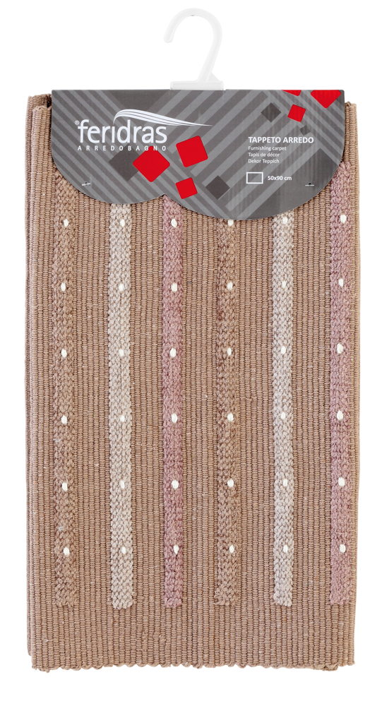 Tappeto Cotone Duna 50X90 Cm Beige sconto