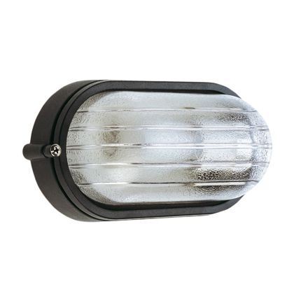 Lampada Plafoniera Ovale Grande Colore Nero per Esterno Linea Industriale Sovil acquista