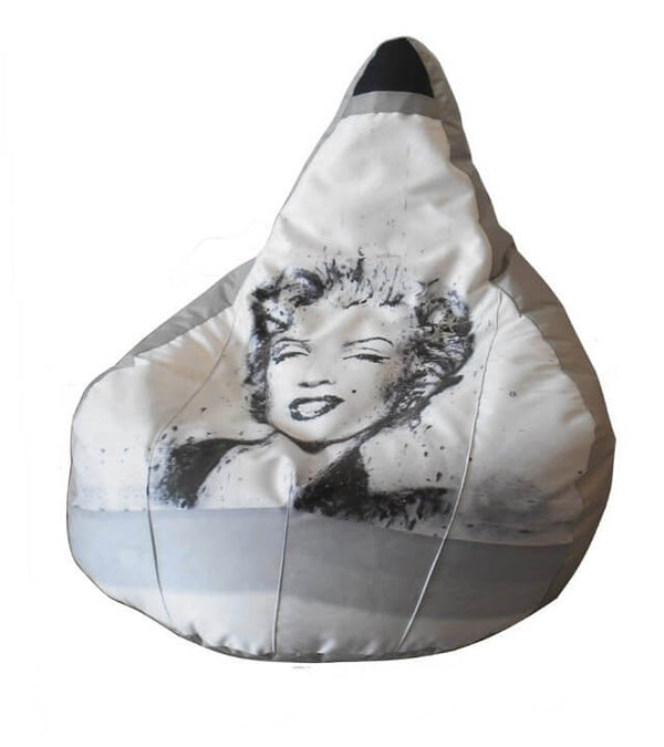 online Poltrona a Sacco Pouf in Poliestere Design Marilyn Avalli