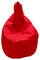 Poltrona a Sacco Pouf in Nylon Rossa Avalli