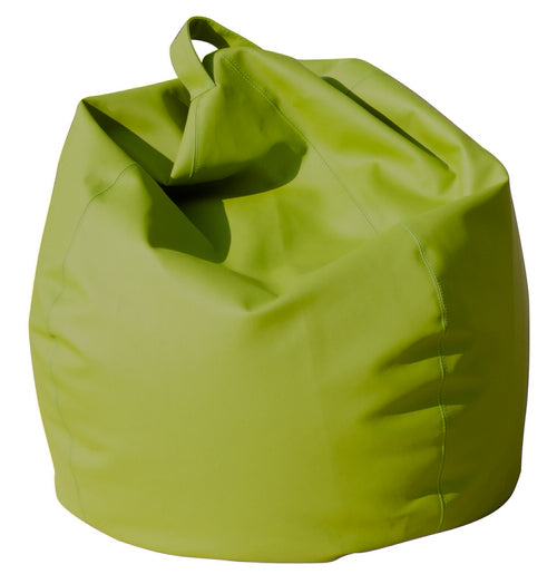 Poltrona a Sacco Pouf in Similpelle Verde Avalli online
