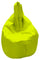 Poltrona a Sacco Pouf in Nylon Verde Acido Avalli