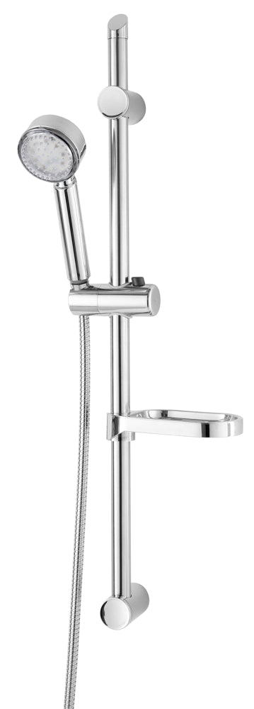 Saliscendi Doccia Cromato a Led-1