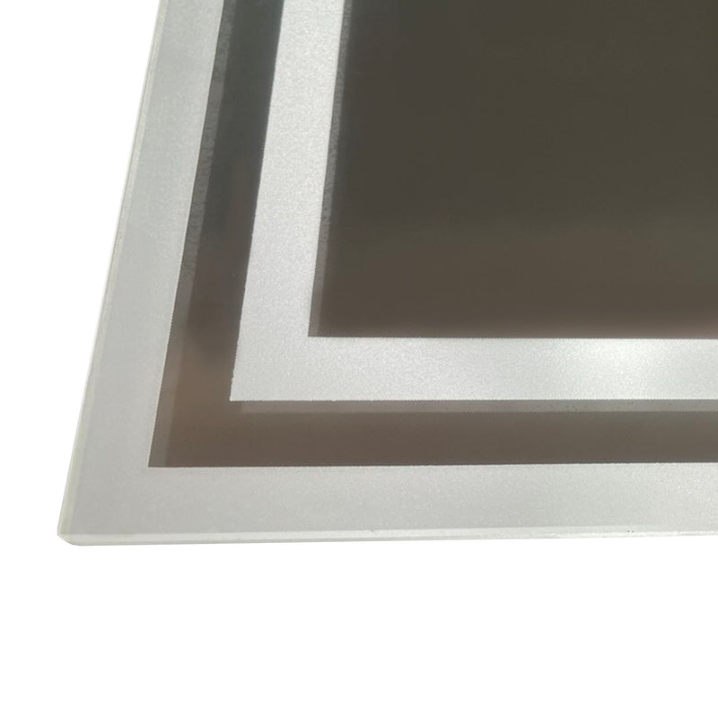 Specchio Bagno con LED 90x70 cm Antiappannamento e Interruttore Touch –  acquista su Giordano Shop