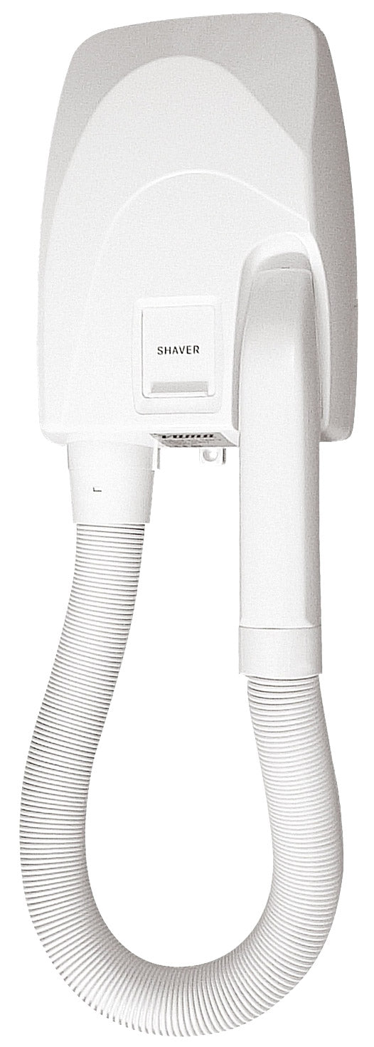 prezzo Asciugacapelli Phon da Parete con Tubo 900W Vama Atelier Shaver Bianco