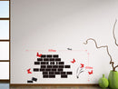 Sticker da Muro Scrivibile Wall 80x45 cm Plastica-1