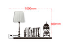 Sticker Paralume da Muro Shelf 100x80 cm Plastica-2