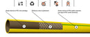 Tubo da Giardino per Irrigazione 3 Strati in PVC Retinato Play Giallo Varie Misure-2