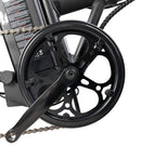 Fat-Bike Bicicletta Elettrica Pieghevole 36V a Pedalata Assistita 20" 250W Sand 400 Nera-8