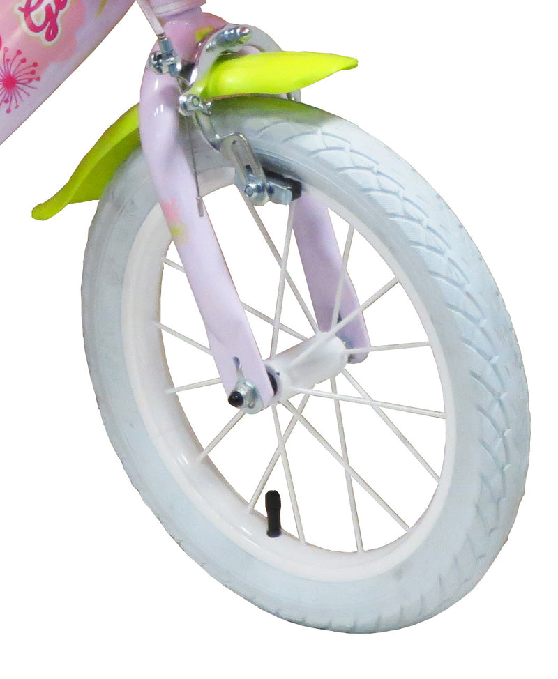 Bicicletta per Bambina 16" 2 Freni  Pink Bloom Rosa-3