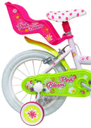 Bicicletta per Bambina 14" 2 Freni  Pink Bloom Rosa-2