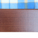 Poltrona 4 Posizioni Faggio con Cuscino 61x75x110 h cm in Cotone Blu-3