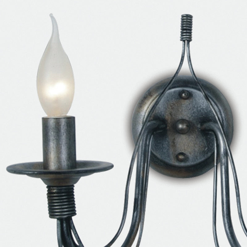 Applique Fili di Metallo Lampada da Parete Rustica E14 Ambiente 216/00500-2