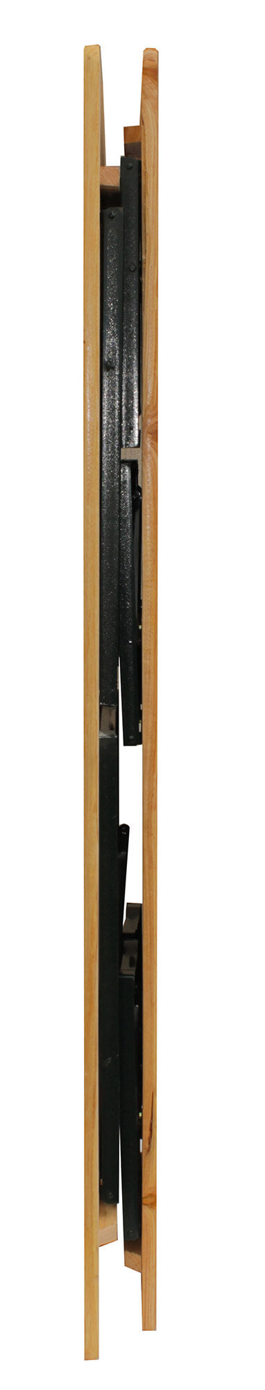 Set Birreria da Giardino Pieghevole Tavolo 200x70 cm in Legno di Abete-5