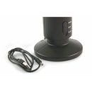 Mini Ventilatore a Torre da Tavolo H33 cm 2,5W Kooper Deskfan Nero-6