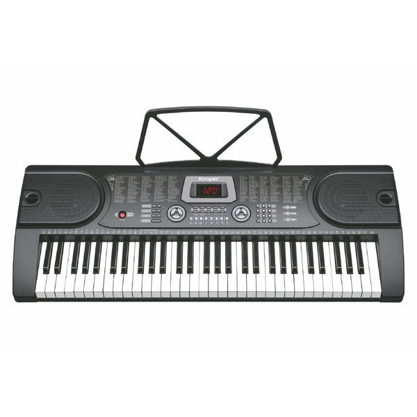 Tastiera Elettronica 61 Tasti Piano Digitale 255 Ritmi 255 Toni Kooper  Nera prezzo