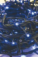 Luci di Natale 180 LED 7,2m Blu da Interno Soriani-6