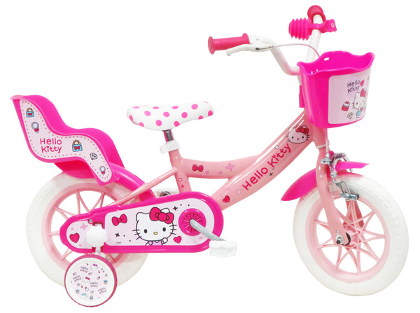 Bicicletta per Bambina 12" 1 Freno Gomme in EVA Hello kitty Rosa online