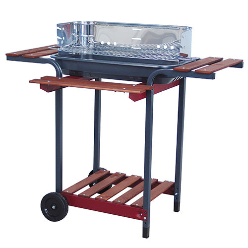 online Barbecue a Carbone Carbonella con Griglia Regolabile su 3 Livelli