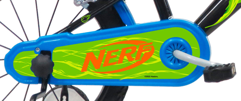 Bicicletta per Bambino 16” 2 Freni Nerf Nera-4