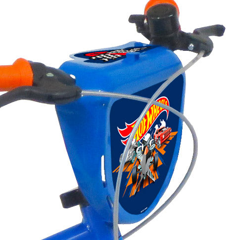 Bicicletta per Bambino 14” 2 Freni Hot Wheels Blu-5