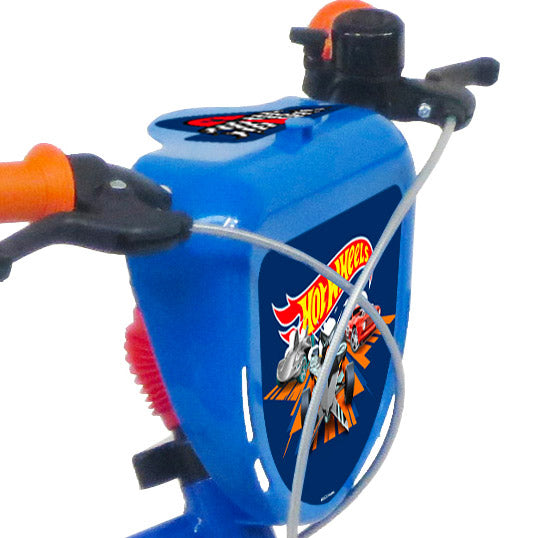 Bicicletta per Bambina 16” 2 Freni Hot Wheels Blu-5