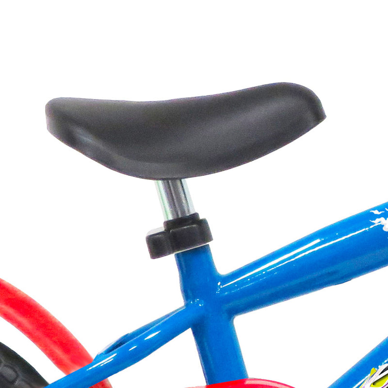 Bicicletta per Bambino 10” Senza Freni Gomme in EVA Hot Wheels Blu-5