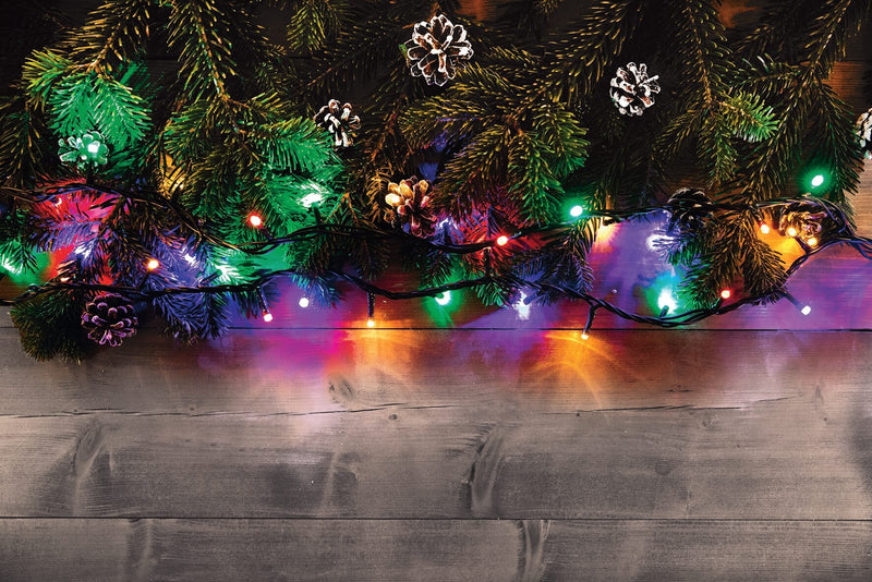 Luci di Natale 180 LED 7,16m Multicolor da Esterno-Interno Soriani-2