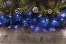 Luci di Natale 240 LED 9,56m Blu da Esterno-Interno Soriani-2