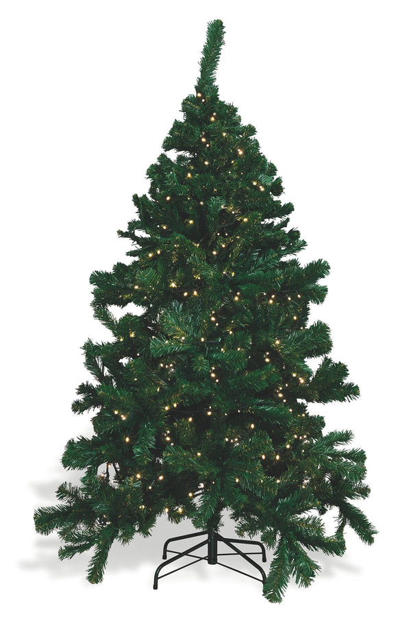 acquista Albero di Natale Luminoso con LED Bianco Caldo Soriani Tirol Verde