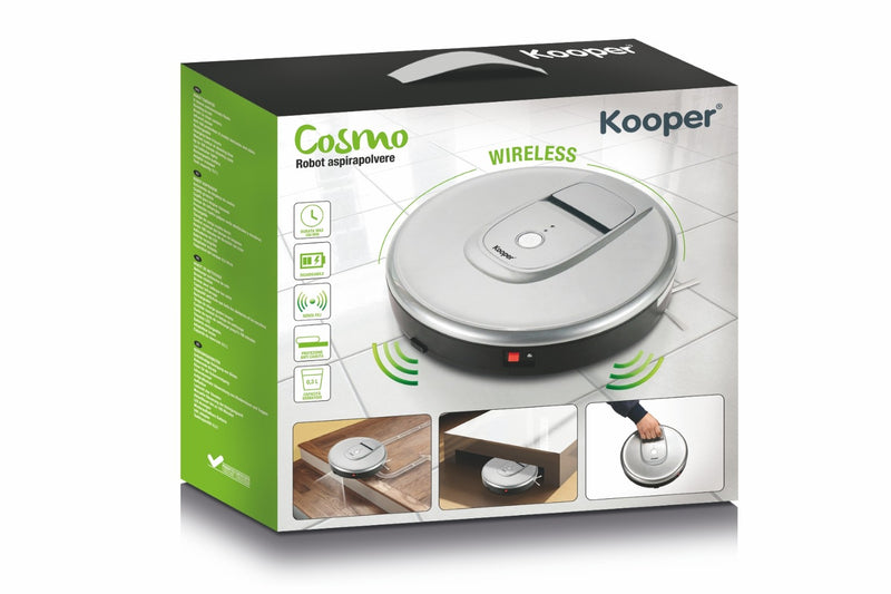 Robot Aspirapolvere a Batteria Wireless Kooper Cosmo-10